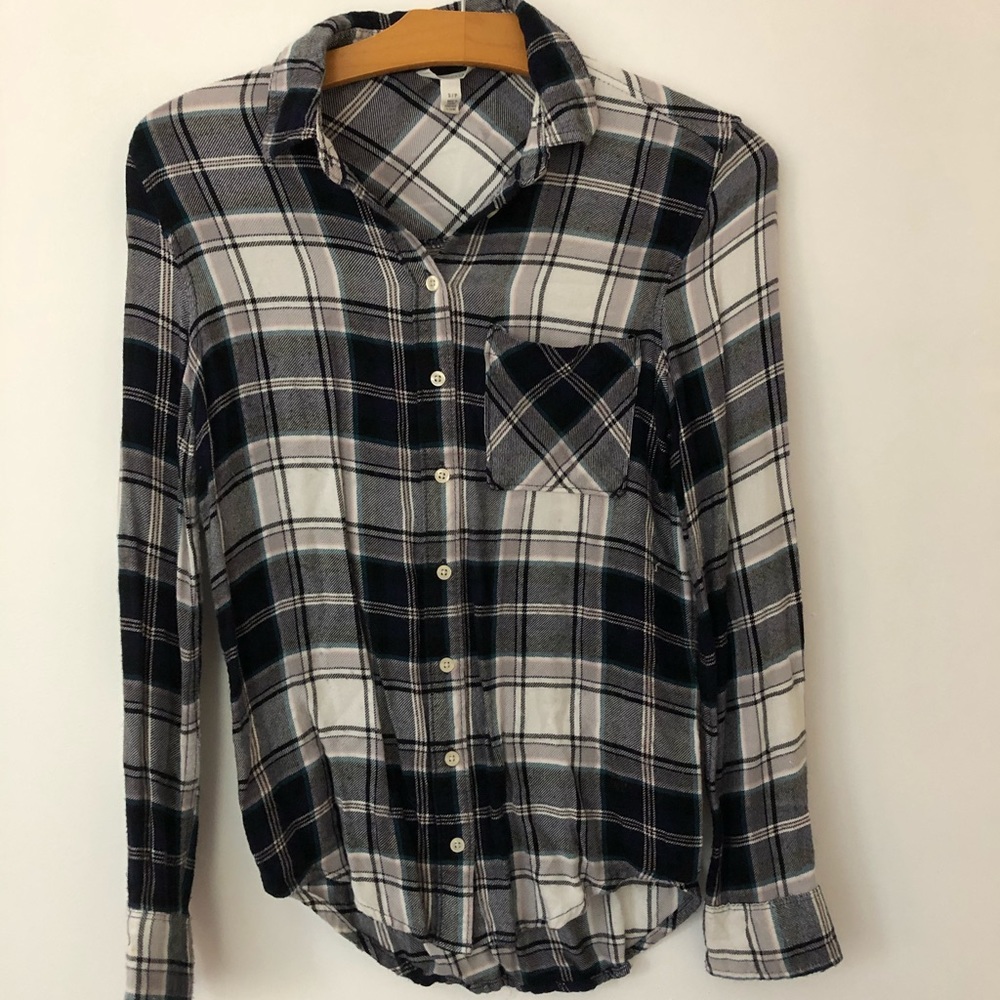 Plaid Button Up Shirt